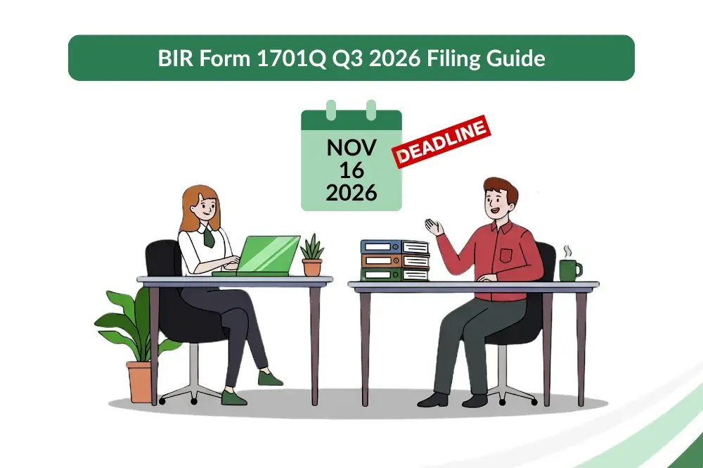 BIR Form 1701Q Q3 2026: Deadline, Computation, and Filing Guide